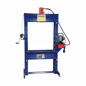 HEIN WERNER HW93404 Hydraulic Press, Electric Pump, H-Frame Frame, 55 ton Frame Capacity, 13 Inch Size Stroke | CR3VUZ 12G746