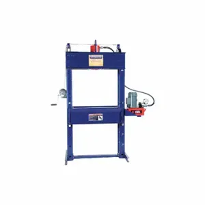 HEIN WERNER HW93610 Hydraulic Press, Electric Pump, H-Frame Frame, 100 ton Frame Capacity, 10 Inch Size Stroke | CR3VUY 12G740