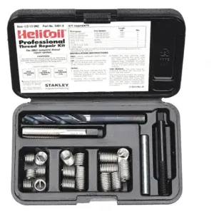 HELICOIL 5401-7 Thread Repair Kit, UNC, 7/16-14 Thread Size, Set of 18 | CH3XQL 4DCH7