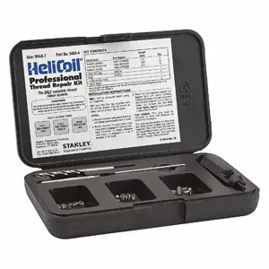 HELICOIL 5403-4 Thread Repair Kit, Metric Coarse, M4 x 0.7 Thread Size, Set of 18 | CH3XPJ