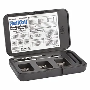 HELICOIL 5403-5 Thread Repair Kit, Metric Coarse, M5 x 0.8 Thread Size, Set of 18 | CH3XPK