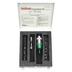 HELICOIL 5407-6 Pipe Thread Repair Kit, 3/8-18 Thread Size, Set of 10 | CH3VET 4EYC2