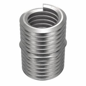 HELICOIL T3585-4C500S Helical Insert, Tangless Tang Style, Screw-Locking, 1/4 20 Thread Size, Plain, 500 PK | CR3VVM 4EXZ7