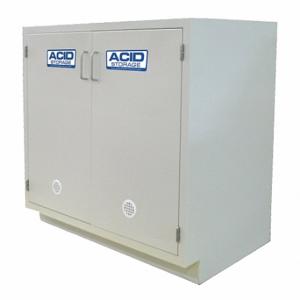 HEMCO 15360 Acid Cabinet, 35 1/4 Inch Height, 36 Inch Width, 22 Inch Dp, Silver Gray, 1 | CR3WBY 4HTA1