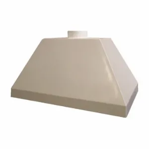 HEMCO 23040 Ducted Hood, 48 Inch Width, 18 Inch Ht, Island Canopy | CR3WCM 4HTA6