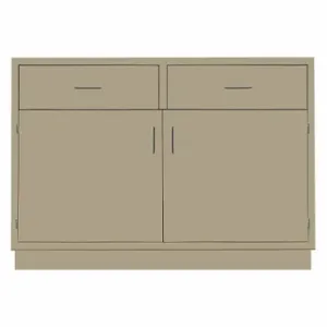 HEMCO 71062 Lab Cabinet, 2 Drawer/2 Door, 35 1/4 Inch Height, 36 Inch Width, 22 Inch Size Dp | CR3WCG 45H875