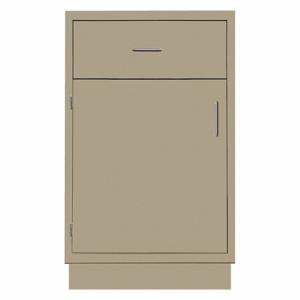 HEMCO 71182 Lab Cabinet, 1 Drawer/1 Door, 35 1/4 Inch Height, 24 Inch Width, 22 Inch Size Dp | CR3WCD 45H873