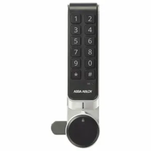 HES KP20 Aluminium, Zinc Cast, Electronic Keyless Lock, Keypad | CF2TMC 55MY94