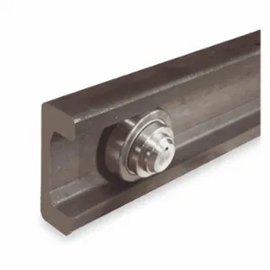 HEVI RAIL HVR-1-036.000 Linear Bearing Rail, Nom. Rail Size, 1, 36 Inch Overall Length, Steel | CR3XAU 2RLG7