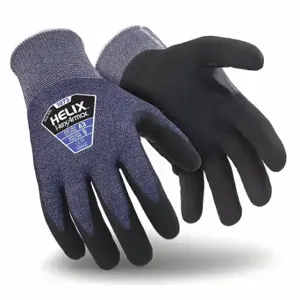 HEXARMOR 1073-XXL (11) Coated Glove, 2XL, Foam Nitrile, Sandy, Blue, 1 Pair | CR3XED 493Z62