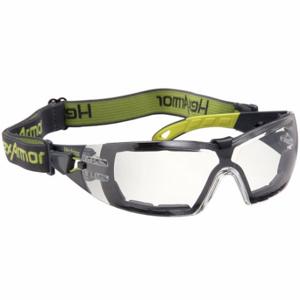 HEXARMOR 11-12001-04 Safety Glasses, Anti-Fog /Anti-Scratch, Eye Socket Foam Lining, Wraparound Frame | CR3YYF 269R46