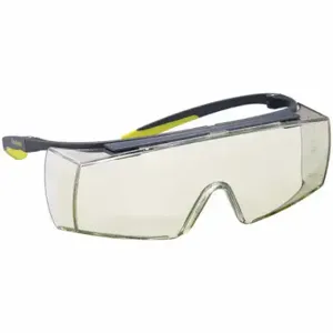 HEXARMOR 11-18003-08 Safety Glasses, Anti-Fog /Anti-Scratch, Half-Frame, Clear, Gray, Gray, M Eyewear Size | CR3YYH 54YE26