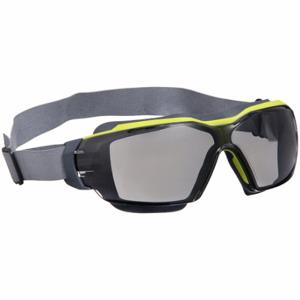 HEXARMOR 11-23004-04 Safety Glasses, Anti-Fog /Anti-Scratch, Ansi Dust/Splash Rating D3/D4, Non-Vented, Gray | CR3YXR 54YE30