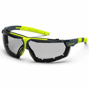 HEXARMOR 11-25002-02 Safety Glasses, Wraparound Frame, Half-Frame, Gray, Charcoal, Charcoal, Universal | CR3YZM 61HZ52