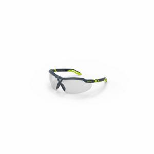 HEXARMOR 11-26001-02 Safety Glasses, Wraparound Frame, Half-Frame, Charcoal, Charcoal, Universal Eyewear Size | CR3YZK 61HZ54