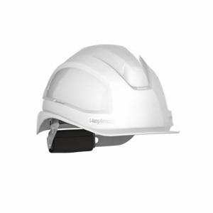 HEXARMOR 16-13001 Short Brim Hard Hat, White, Non-Vented, Ceros | CR3YAD 281JT2