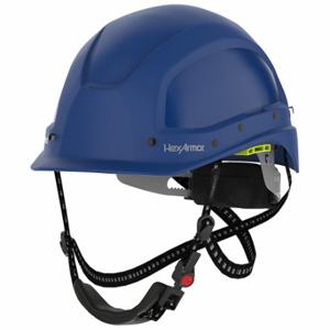 HEXARMOR 16-17002 Suspension Helmet, Blue, Helmet Head Protection | CR3YAG 795WN1
