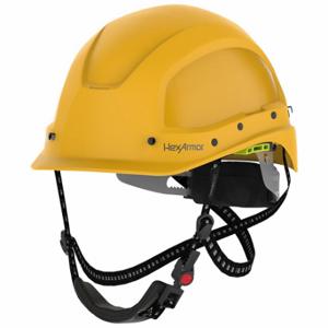 HEXARMOR 16-17003 Suspension Helmet, Yellow, Helmet Head Protection | CR3YAK 795WN2