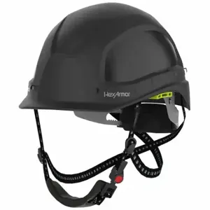 HEXARMOR 16-17007 Suspension Helmet, Black, Helmet Head Protection | CR3YAF 795WN4