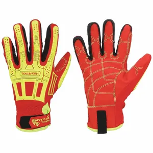 HEXARMOR 2023X-XXL (11) Mechanics Gloves, Size 2XL, Synthetic Leather, Hook-and-Loop Cuff, Palm Side, 1 Pair | CR3YPC 55AA26