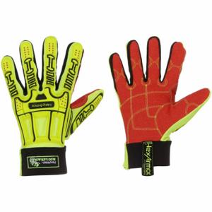 HEXARMOR 2025X-XL (10) Mechanics Gloves, Size XL, Riggers Glove, Synthetic Leather, ANSI Cut Level A6, 1 Pair | CR3YVA 60MM61