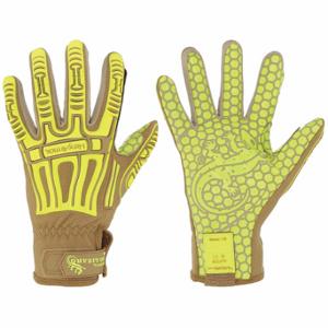 HEXARMOR 2030-XXXL (12) Mechanics Gloves, 3XL, Mechanics Glove, Synthetic Leather with Silicone Grip, 1 Pair | CR3YPM 41TK40