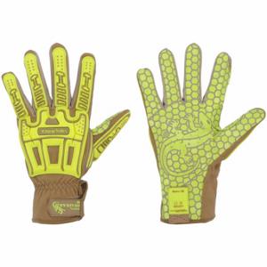HEXARMOR 2030X-L (9) Mechanics Gloves, Size L, Riggers Glove, Synthetic Leather with Silicone Grip, 1 Pair | CR3YWV 60MM45