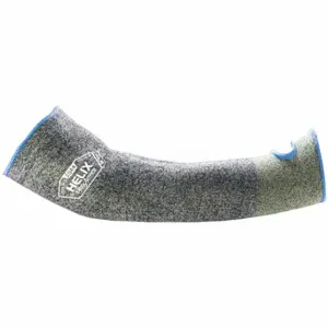 HEXARMOR 2044-S (7) Sleeve, Ansi/Isea Cut Level A6, Aramid With Thumb Hole, Gray/Green, Gripped, S | CR3ZAY 787H90