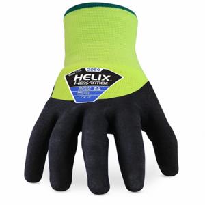 HEXARMOR 2059-L (9) Knit Gloves, Size L, ANSI Cut Level A4, 3/4, Dipped, Nitrile, Textured, 1 Pair | CR3YBW 797FR4