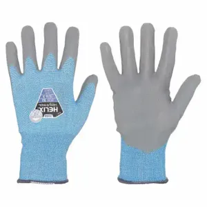 HEXARMOR 2066-M (8) Coated Glove, M, Foam Nitrile, Sandy, Blue, 1 Pair | CR3XJB 493Z73