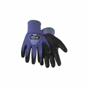 HEXARMOR 2076-XL (10) Coated Glove, XL, Polyurethane, Blue, 1 Pair | CR3XMJ 489X56