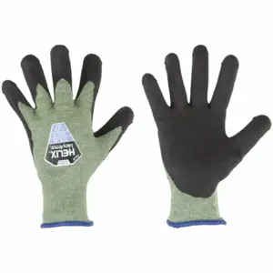 HEXARMOR 2080-XS (6) Coated Glove, XS, Foam Nitrile, Sandy, Green, 1 Pair | CR3XNA 307U21