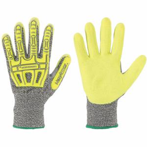 HEXARMOR 2090X-M (8) Coated Glove, M, ANSI Impact Level 1, Knit Cuff, 1 Pair | CR3XHX 405F32