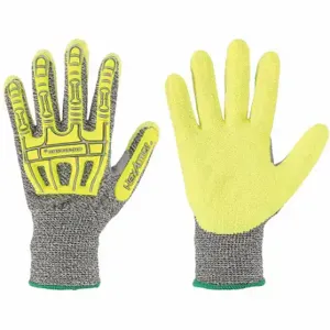 HEXARMOR 2090X-XL (10) Coated Glove, XL, ANSI Impact Level 1, Knit Cuff, 1 Pair | CR3XLN 405F34