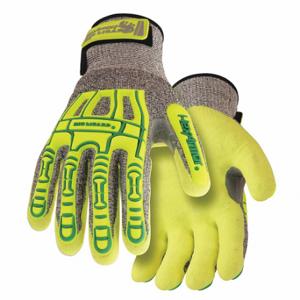 HEXARMOR 2092-XXS (5) Coated Glove, 2XS, ANSI Impact Level 1, Knit Cuff, 1 Pair | CR3XFE 491T57