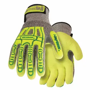 HEXARMOR 2092-XXXL (12) Coated Glove, 3XL, ANSI Impact Level 1, Knit Cuff, 1 Pair | CR3XFR 491T58