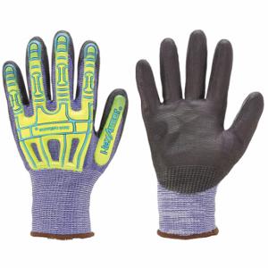 HEXARMOR 2095-XXL (11) Beschichteter Handschuh, 2XL, ANSI Impact Level 2, Strickbündchen, 1 Paar | CR3XDZ 54WH90