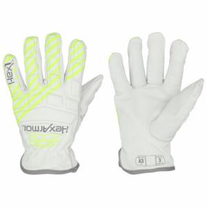 HEXARMOR 2140-XXXL (12) Leather Gloves, 3XL, Drivers Glove, Goatskin, Premium, ANSI Cut Level A3, Full | CR3YGQ 56KF56