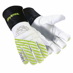 HEXARMOR 2142-XXL (11) Leather Gloves, Size 2XL, Drivers Glove, Goatskin, Premium, ANSI Cut Level A3, Full | CR3YGA 60MN40
