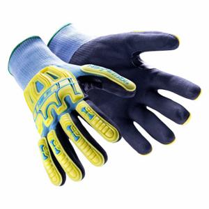 HEXARMOR 3010-XL (10) Knit Gloves, Size XL, ANSI Cut Level A5, ANSI Impact Level 2, Palm, Dipped, Nitrile | CR3YDZ 787HA3