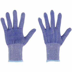 HEXARMOR 3033-L (9) Knit Gloves, Size L, ANSI Cut Level A6, Uncoated, Uncoated, HPPE, Blue, 1 Pair | CR3YFM 61LA08