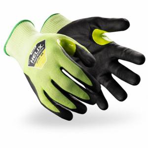 HEXARMOR 3062-S (7) Safety Gloves, S, Ansi Cut Level A9, Palm, Dipped, Nitrile, Silicone-Free, 1 Pair | CR3XZQ 801AR9