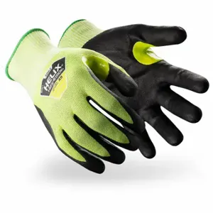 HEXARMOR 3062-M (8) Safety Gloves, M, Ansi Cut Level A9, Palm, Dipped, Nitrile, Silicone-Free, 1 Pair | CR3XWW 801AR8