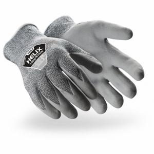 HEXARMOR 3084-M (8) Safety Gloves, M, Ansi Cut Level A5, Palm, Dipped, Silicone, Tacky, Grey, 1 Pair | CR3XWU 801AT4