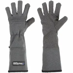 HEXARMOR 400R6E-L (9) Mechanics Gloves, Silicon, ANSI Cut Level A9, Palm Side, Gray, Coated Palm, 1 Pair | CR3YUF 3PUU9