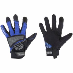 HEXARMOR 4018-M (8) Mechanics Gloves, Size M, Mechanics Glove, ANSI Cut Level A6, Palm and Knuckles, 1 Pair | CR3YWL 1ANE5