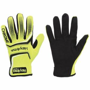 HEXARMOR 4033-XL (10) Coated Glove, XL, Mechanics Glove, Synthetic Leather, Lime, 1 Pair | CR3XLX 54ZU61