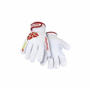 HEXARMOR 4063-S (7) Leather Gloves, Size S, ANSI Cut Level A4, Premium, Drivers Glove, Goatskin, HPPE, 1 Pair | CT2CEG 55CY29