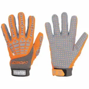 HEXARMOR 4070-XXXL (12) Mechanics Gloves, 3XL, Mechanics Glove, Synthetic Leather with PVC Grip, Full, 1 Pair | CR3YPJ 493Z42