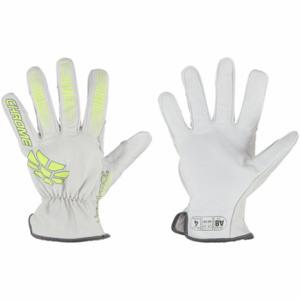 HEXARMOR 4081-XL (10) Leather Gloves, Size XL, Drivers Glove, Goatskin, Premium, ANSI Cut Level A8, Nylon | CR3YKJ 307Z99